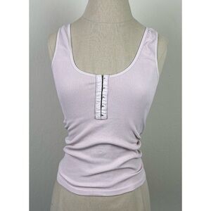 Intimately Free People Pink Clasp Detail Tanks (set of two)